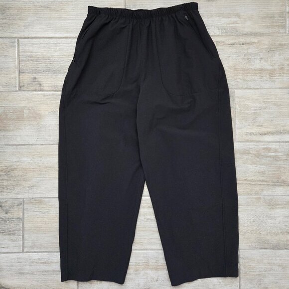 lululemon athletica Black Barrel Leg Pants - Picture 2 of 5